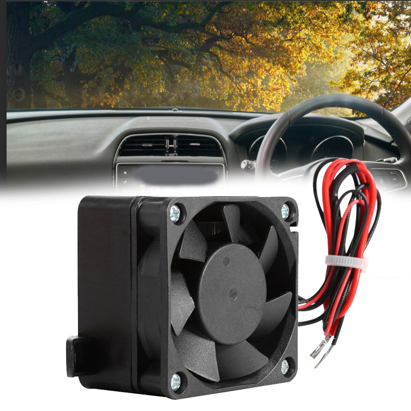 Constant Temperature PTC Fan Car Heater Small Space Heating Incubator(12V 180W) view 12