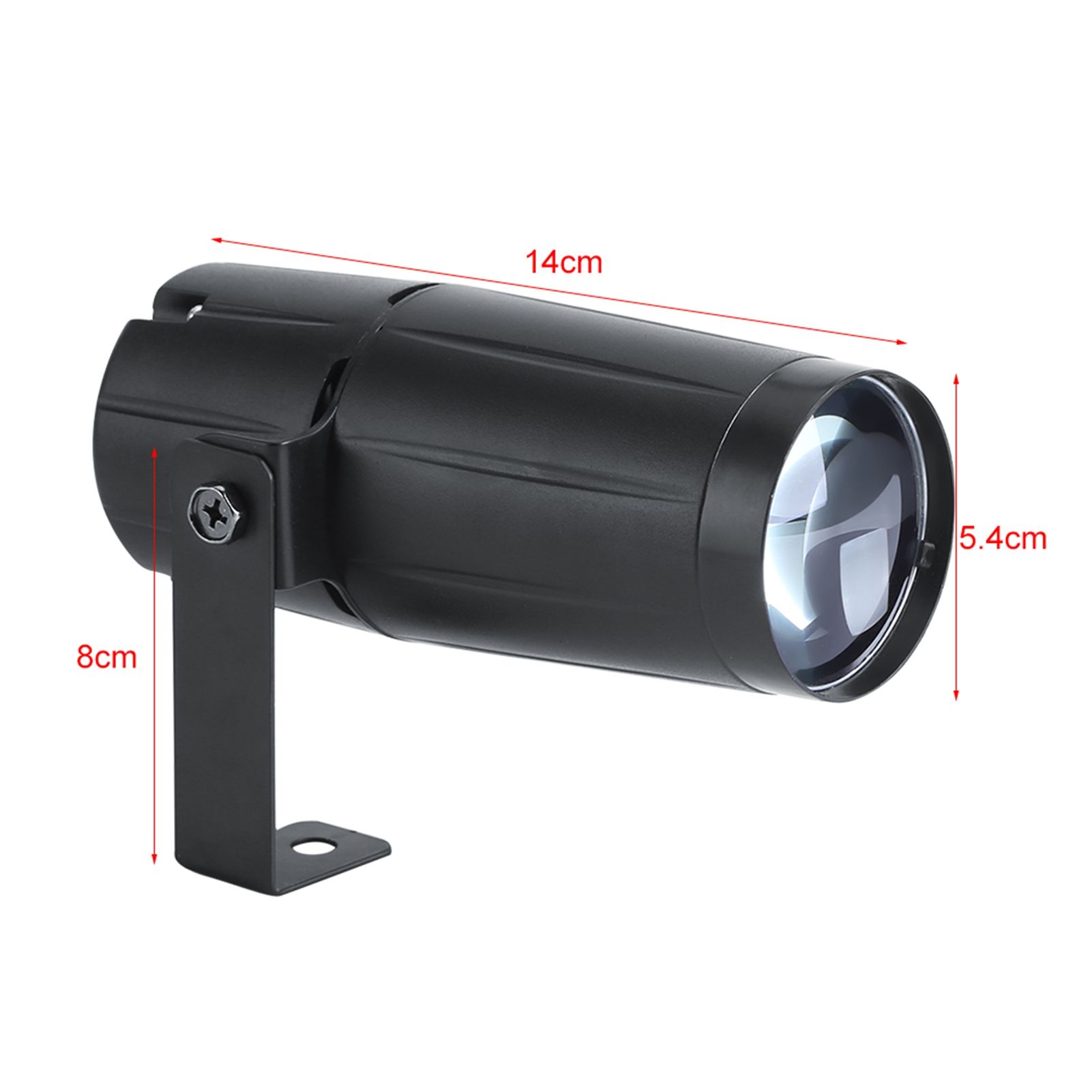 3W LED Beam Spotlight Stage Disco Pub Party Light Effect Pinspot Lights ~ view 5