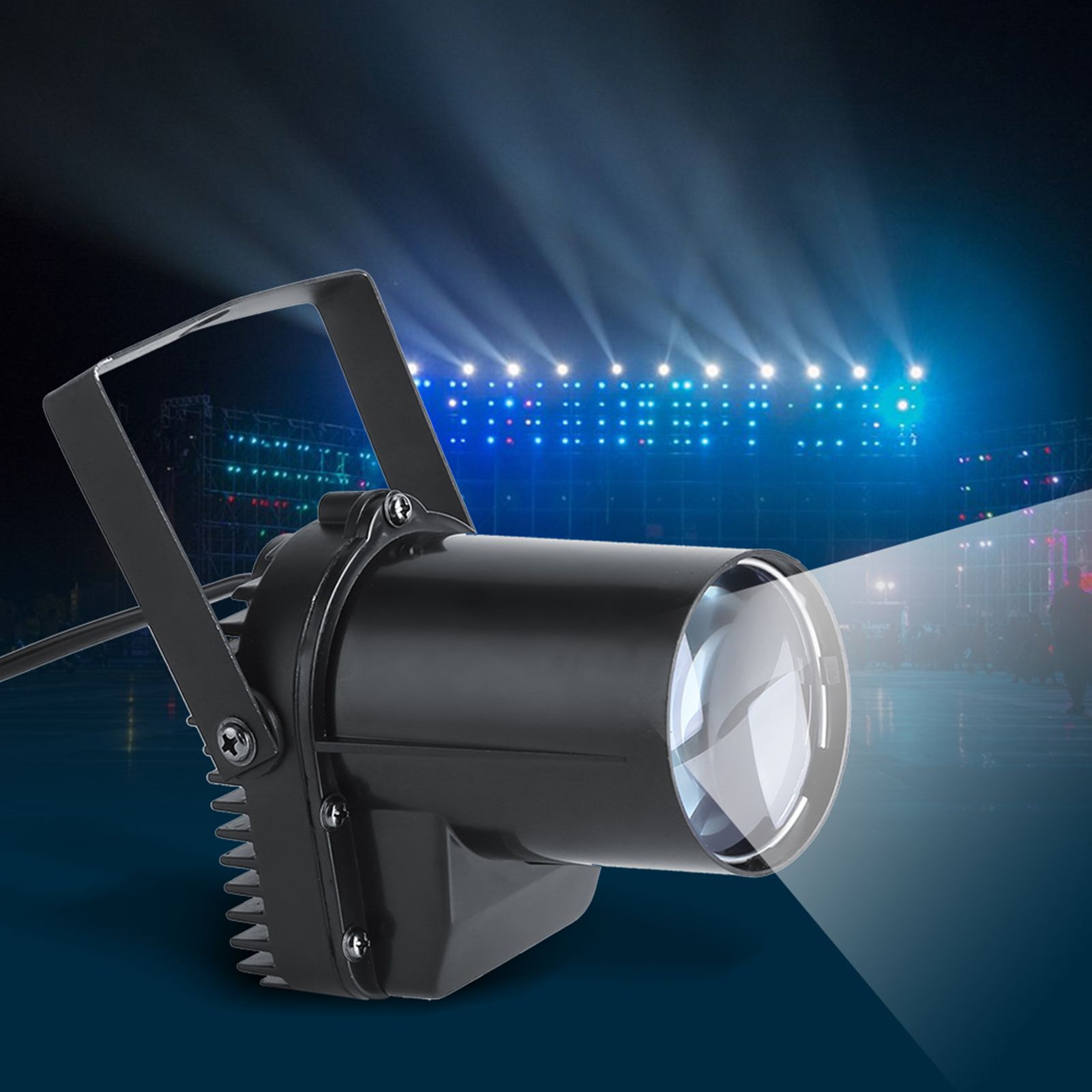 5W LED Beam Spotlight Party Stage Disco Pub Festival Effect Pinspot Lights view 6
