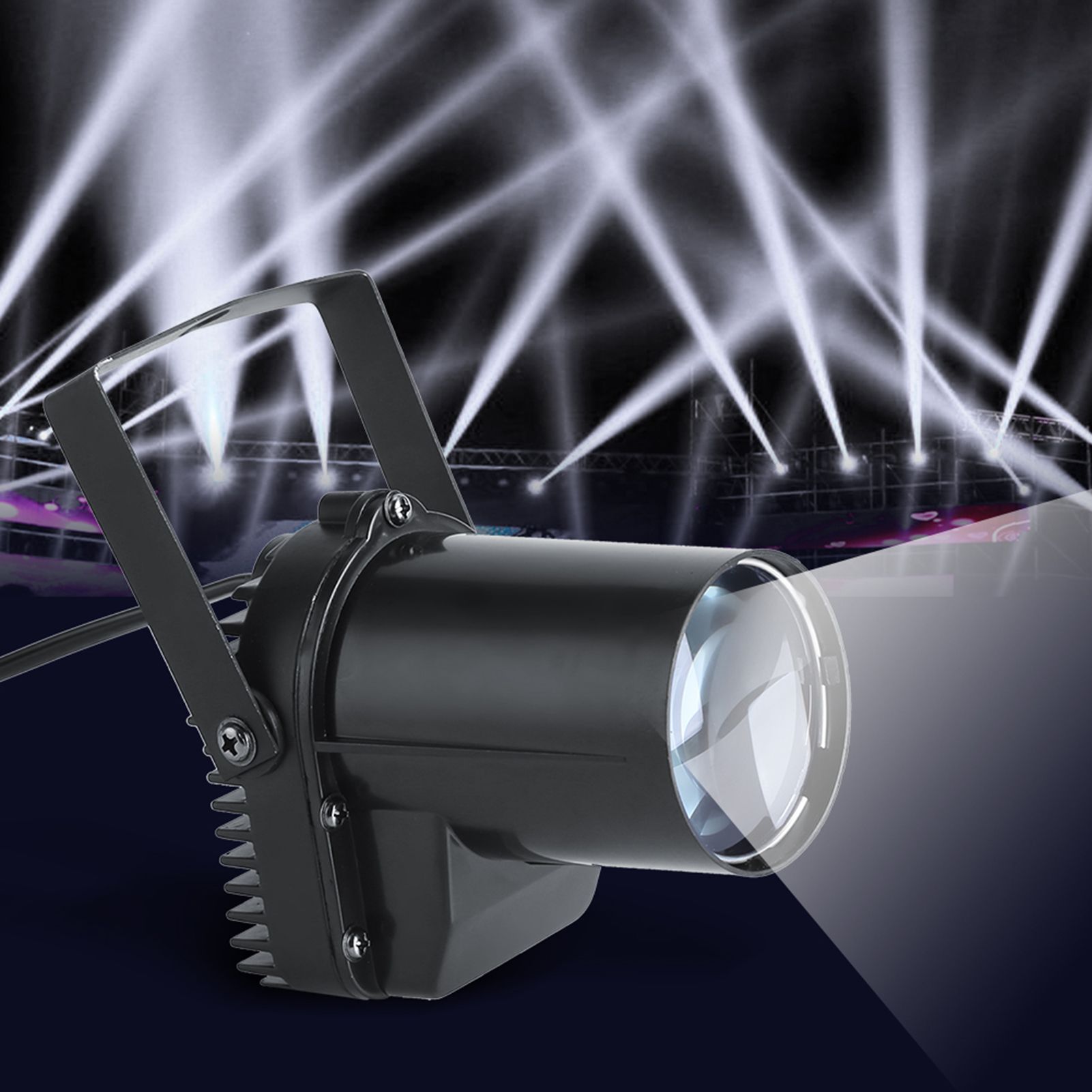 5W LED Beam Spotlight Party Stage Disco Pub Festival Effect Pinspot Lights view 7