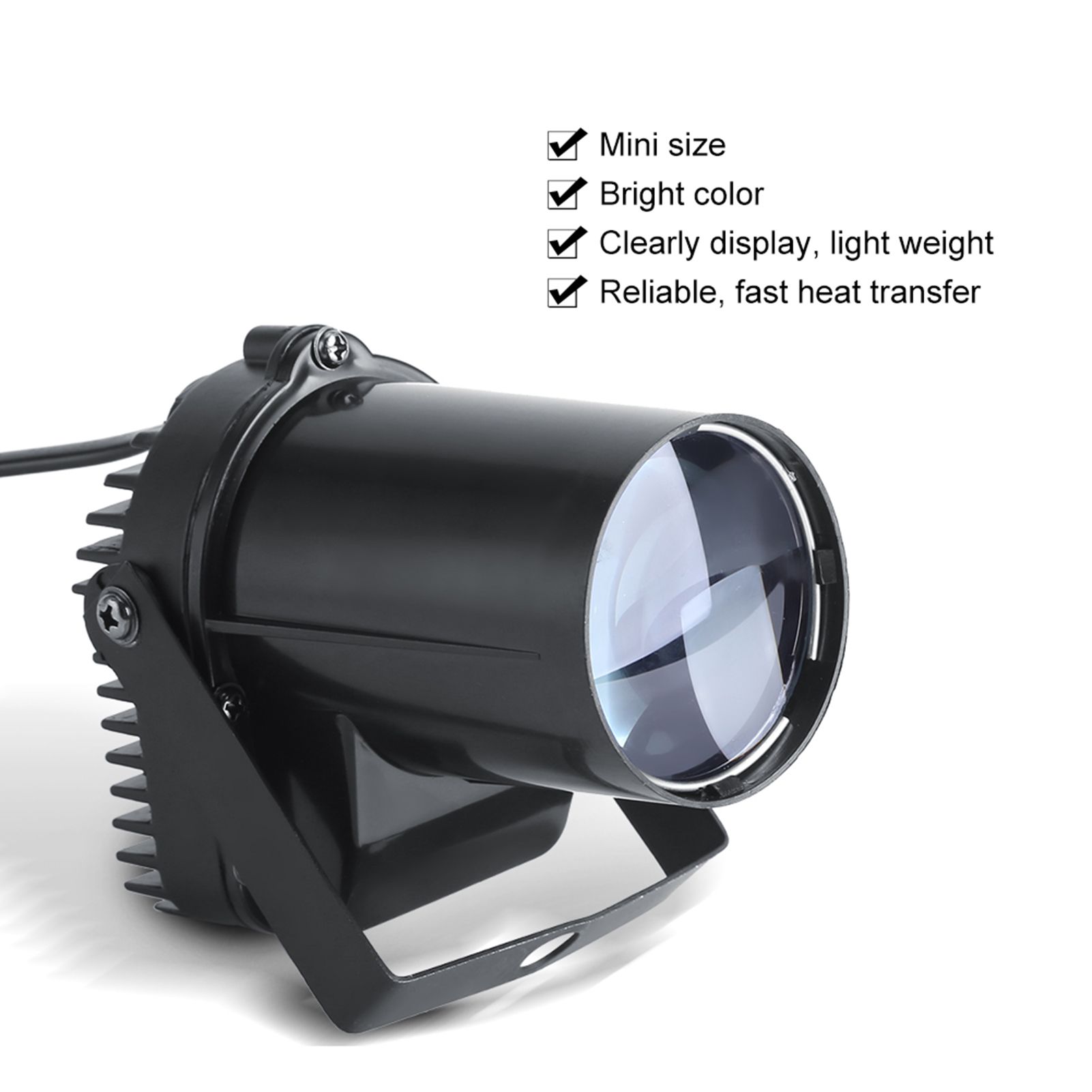 5W LED Beam Spotlight Party Stage Disco Pub Festival Effect Pinspot Lights view 11