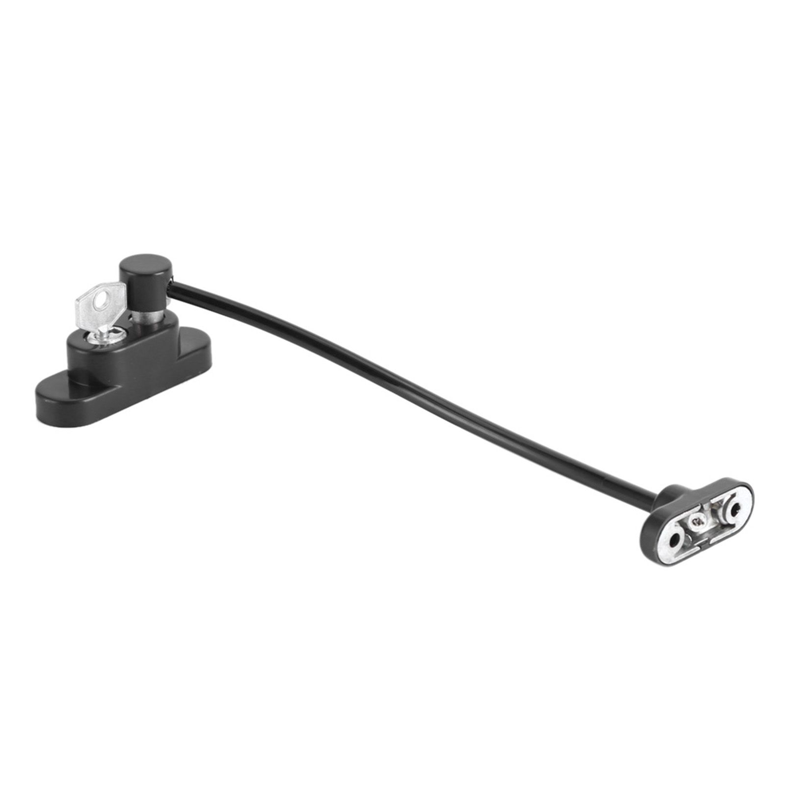 Zinc Alloy Window Door Opening Restrictor Cable Baby Child Safety Lock Catch view 8