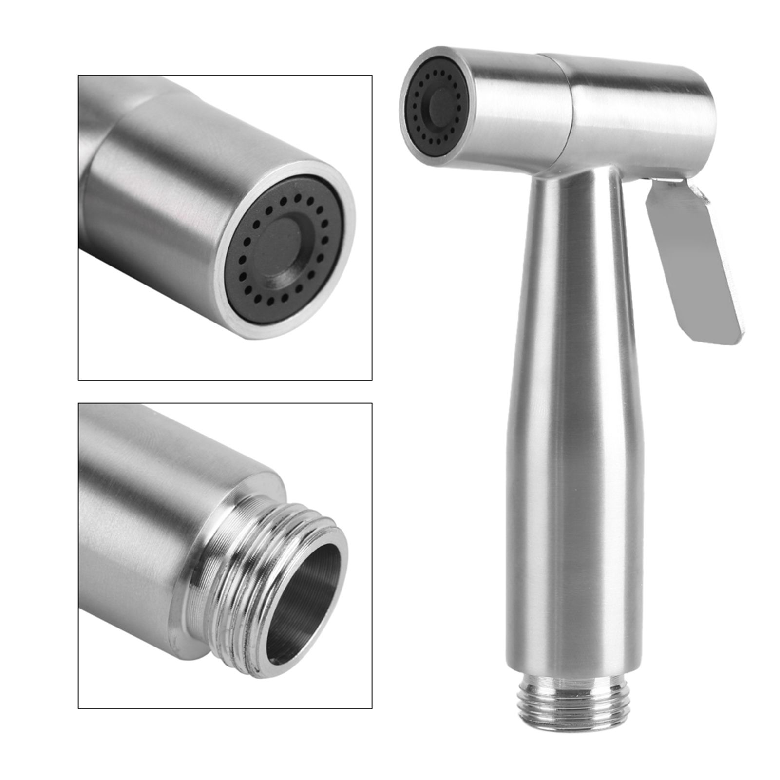 Stainless Steel Hand Held Toilet Bidet Sprayer Bathroom Shower Water Spray Head view 6