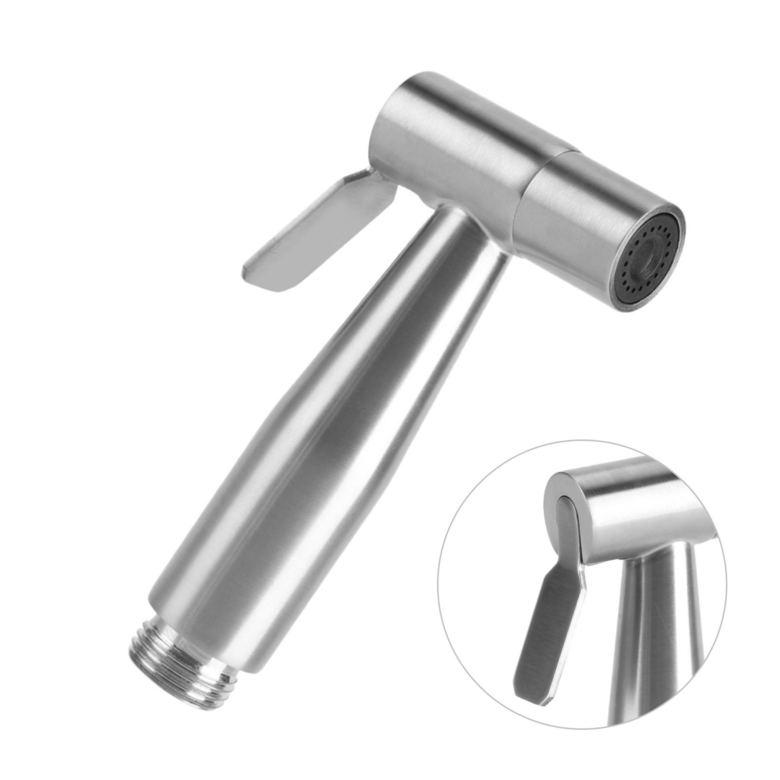 Stainless Steel Hand Held Toilet Bidet Sprayer Bathroom Shower Water Spray Head view 8