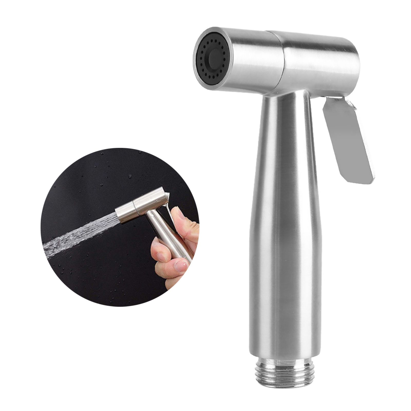 Stainless Steel Hand Held Toilet Bidet Sprayer Bathroom Shower Water Spray Head view 12