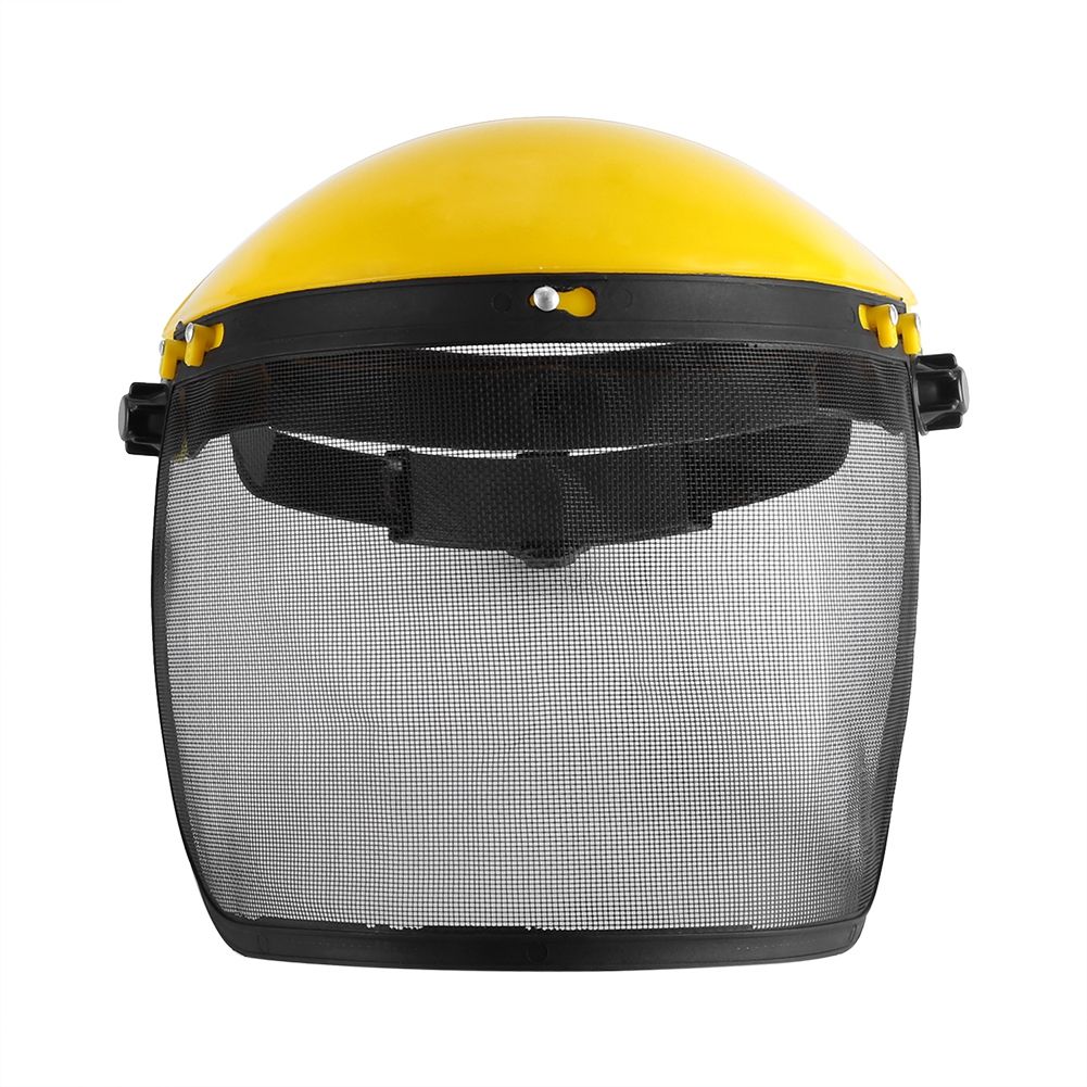 Safety Helmet Hat with Full Face Mesh Visor for Logging Brushcutter Forestry view 5