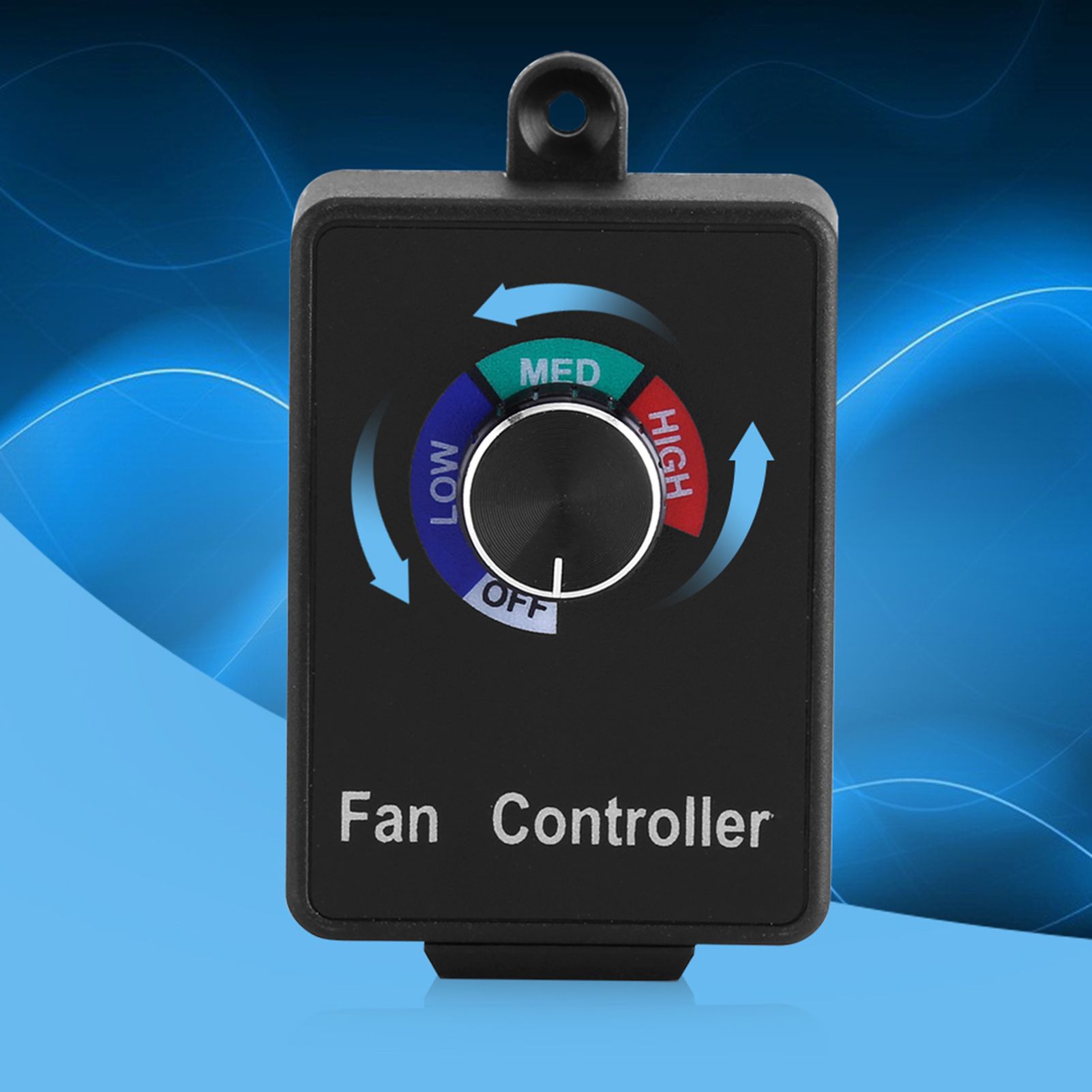 3A Active Duct Fan Variable Speed Dial Controller for Inline Hydroponics Fans view 4