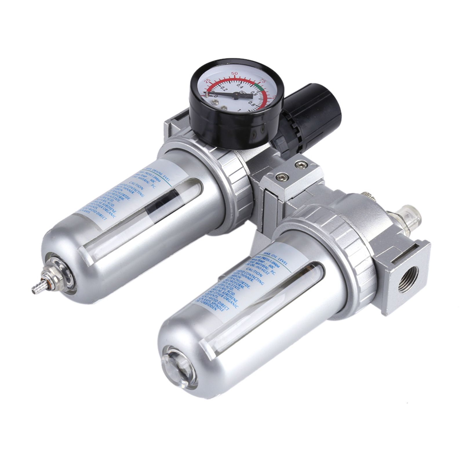 SFC300 3/8'' Air Compressor Filter Regulator Moisture Water Trap Cleaner view 2