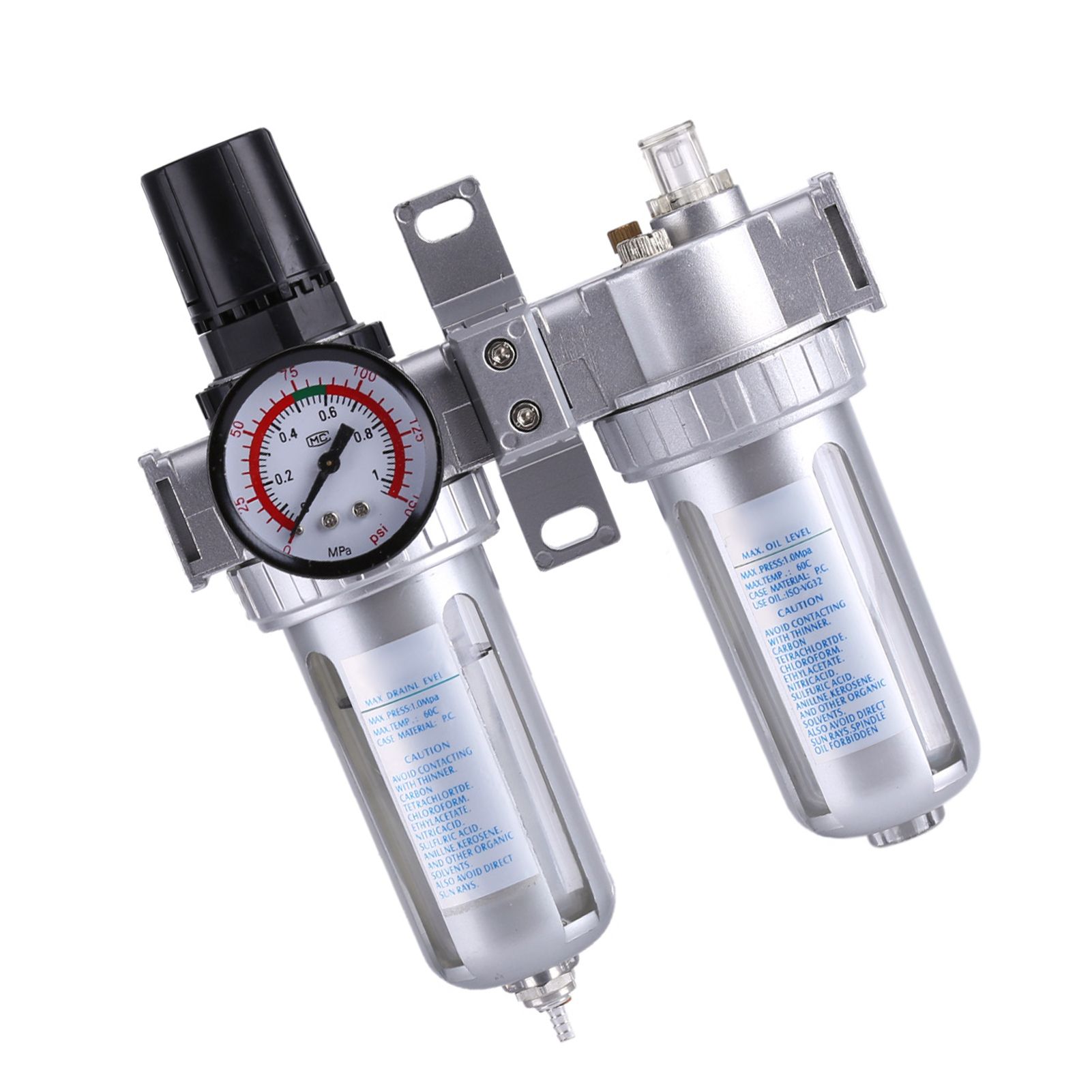 SFC300 3/8'' Air Compressor Filter Regulator Moisture Water Trap Cleaner view 7