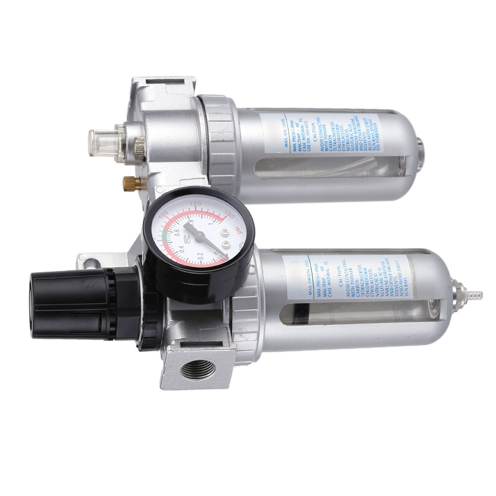 SFC300 3/8'' Air Compressor Filter Regulator Moisture Water Trap Cleaner view 10