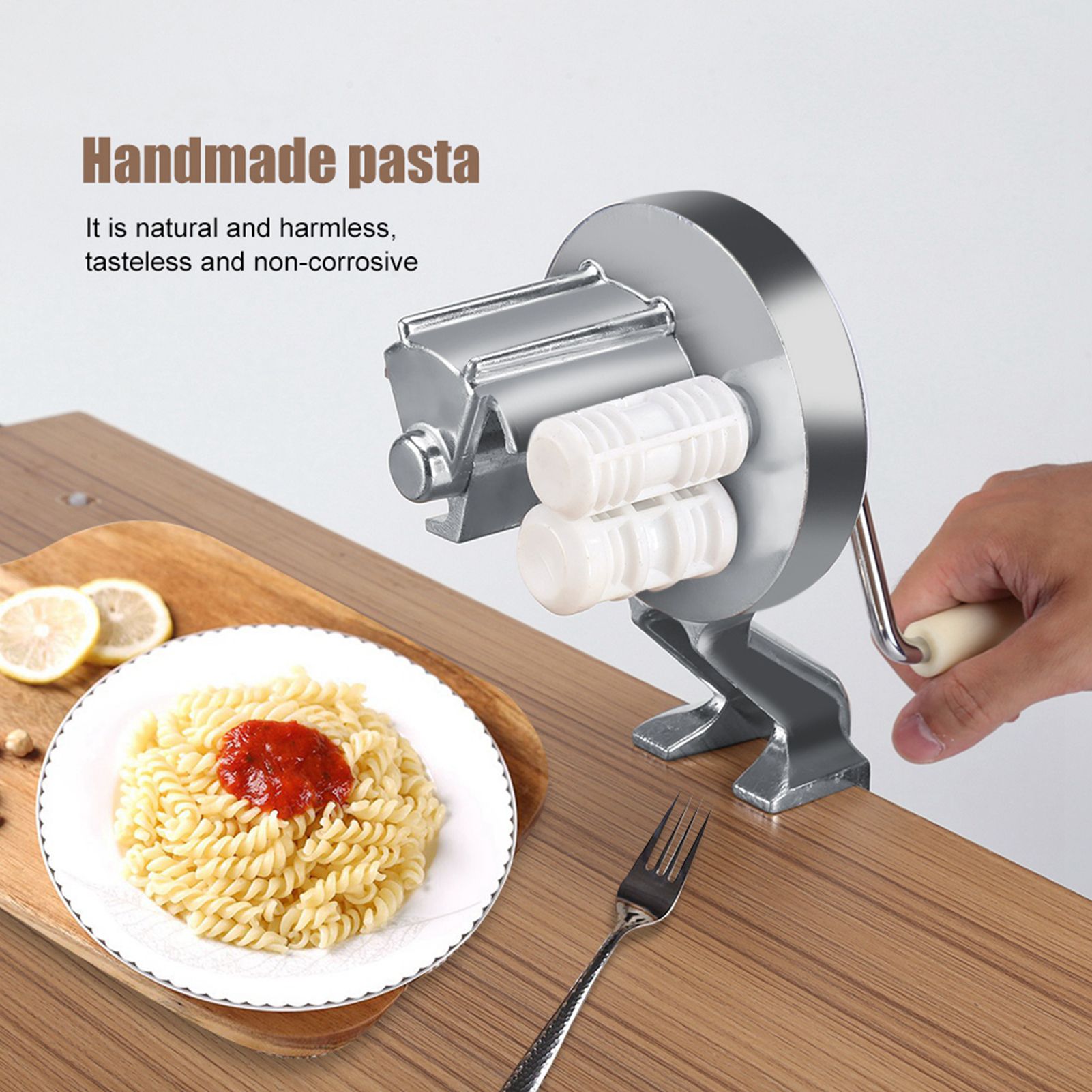Aluminium Alloy Noodle Press Machine Manual Operate Kitchen Food Making Equipment view 12