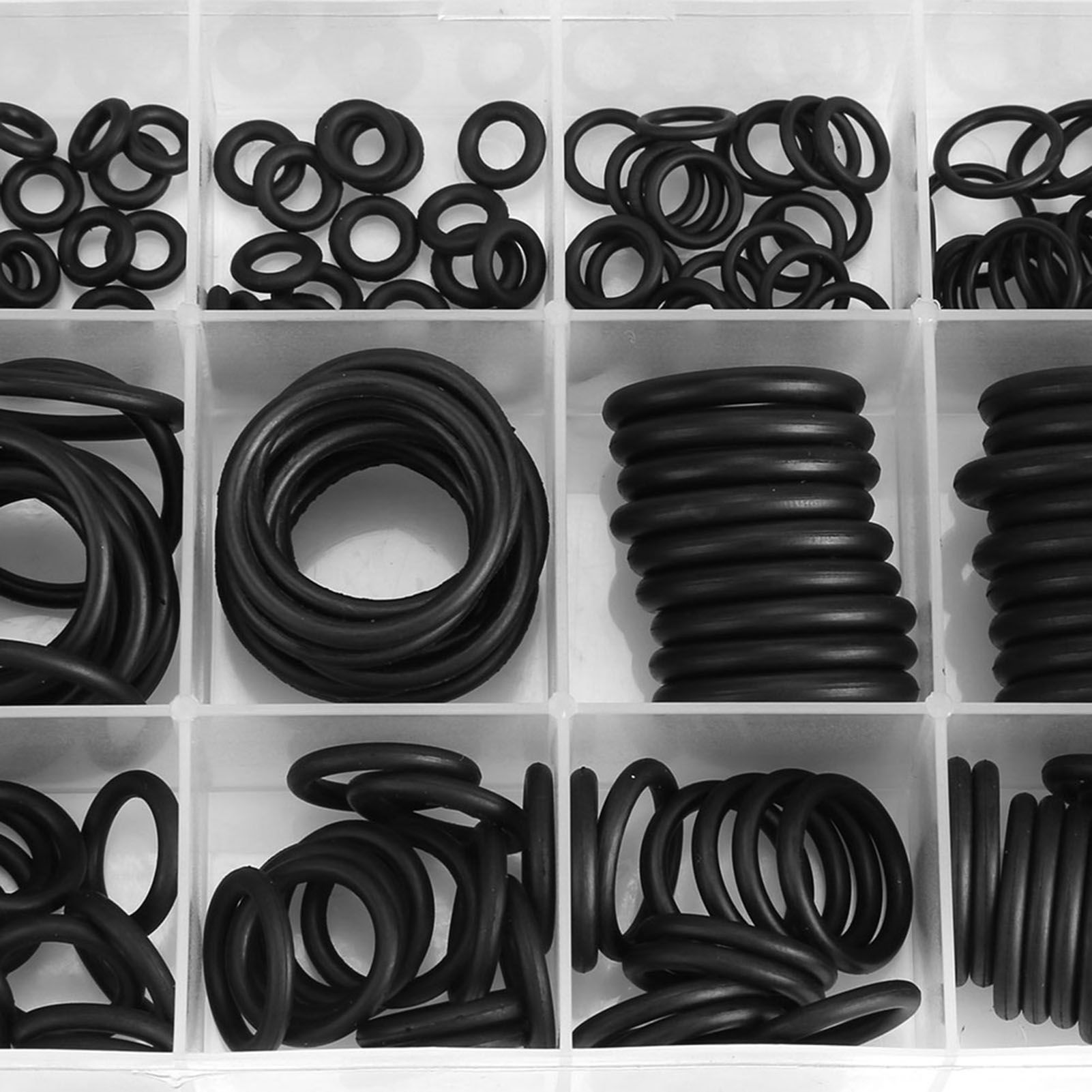 279pcs Kit 18 Sizes Rubber O Ring Assortment Set Hydraulic Plumbing Gaskets view 9