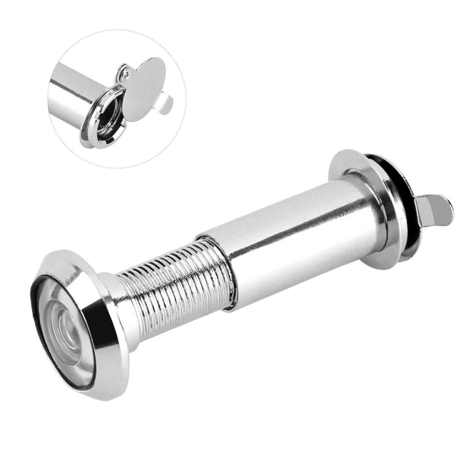 220 Degree Wide Viewing Angle Door Viewer with Heavy Duty Privacy Cover view 8