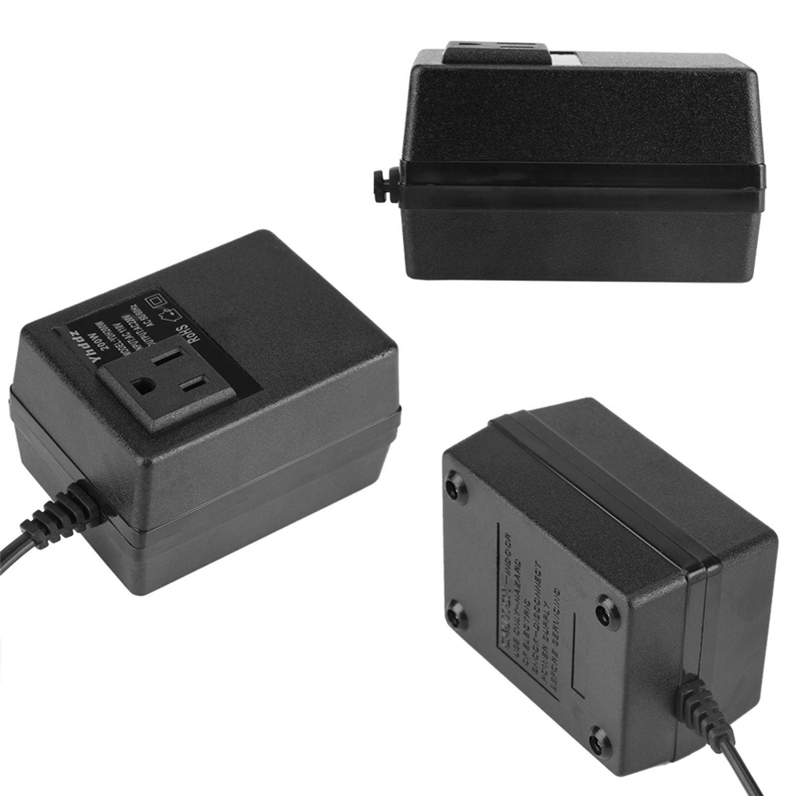 200W Journey Travel Adapter to Voltage Power Converter Transformer view 12