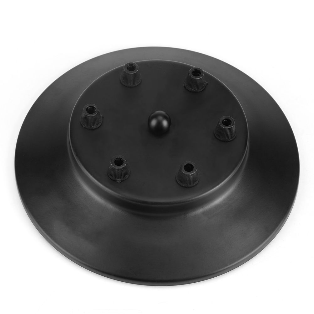 6 Head Industrial Vintage Style Pendant Light Holder Ceiling Lamp Hanger Fixtures view 6