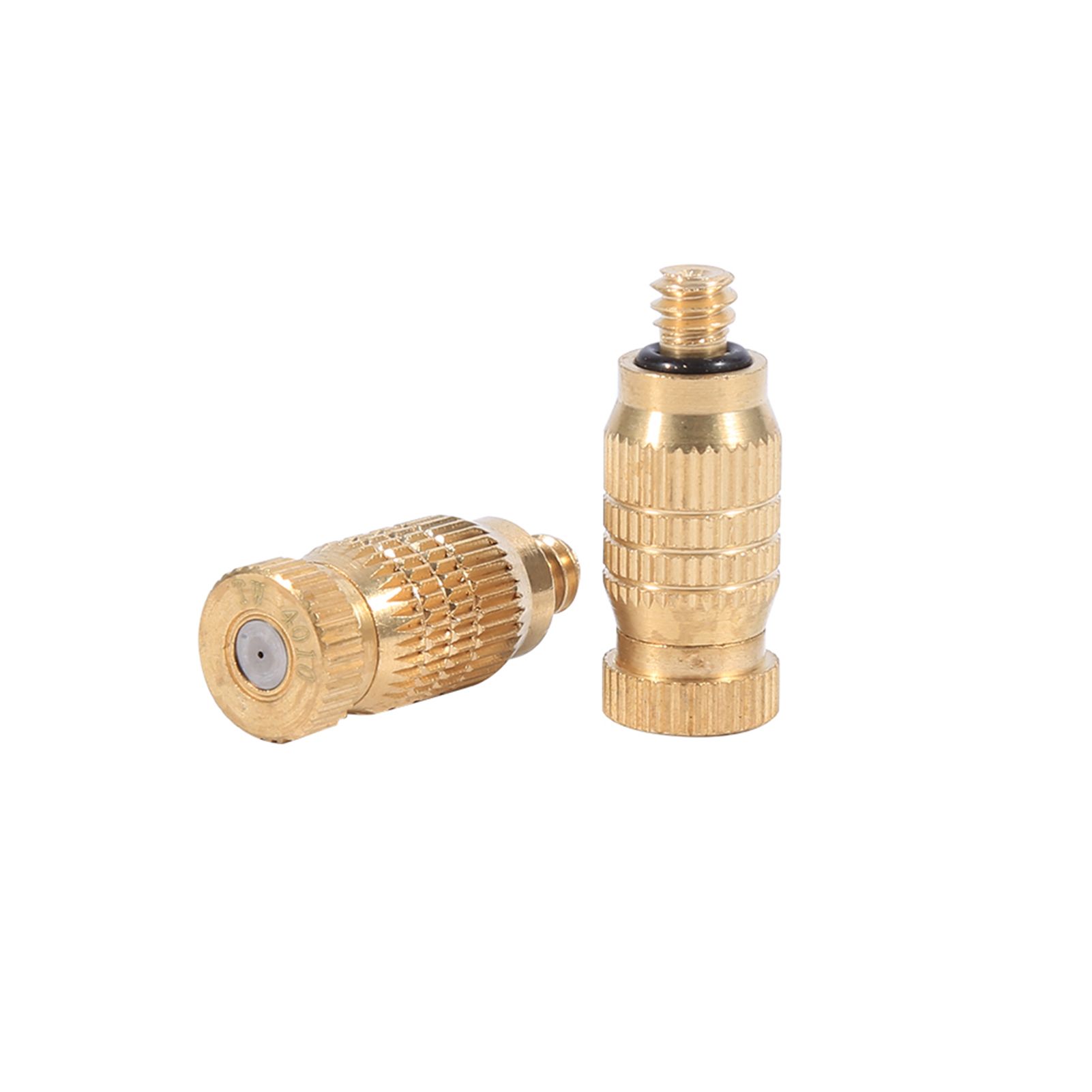10Pcs Threaded Brass Fog Mist Nozzles Misting Fogging Spray Sprinkler Head view 4