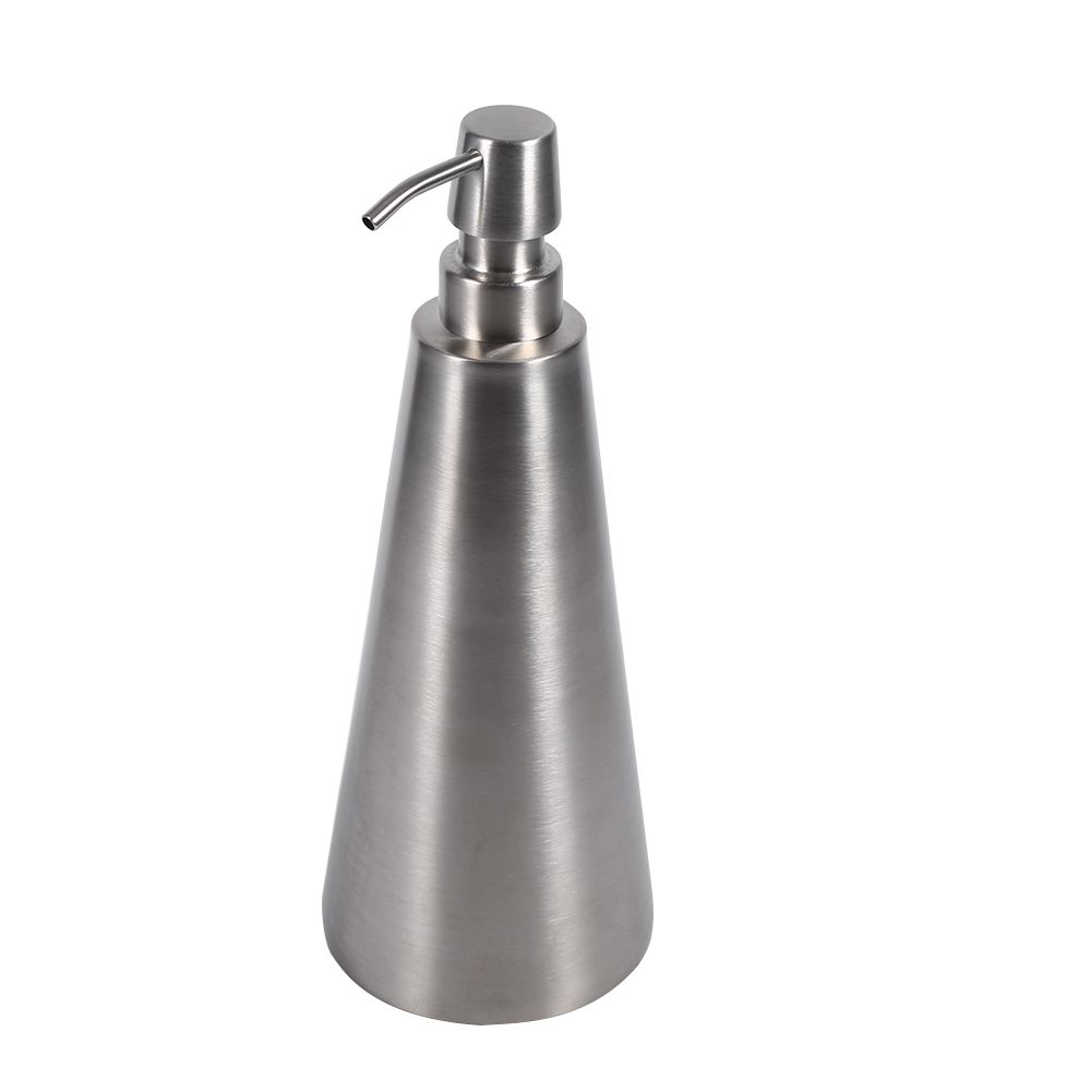 1PC 800ml Large Capacity Stainless Steel Pump Soap Dispenser Countertop view 2