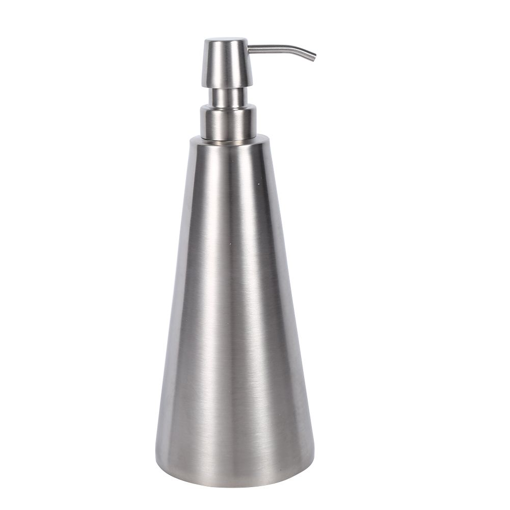 1PC 800ml Large Capacity Stainless Steel Pump Soap Dispenser Countertop view 3