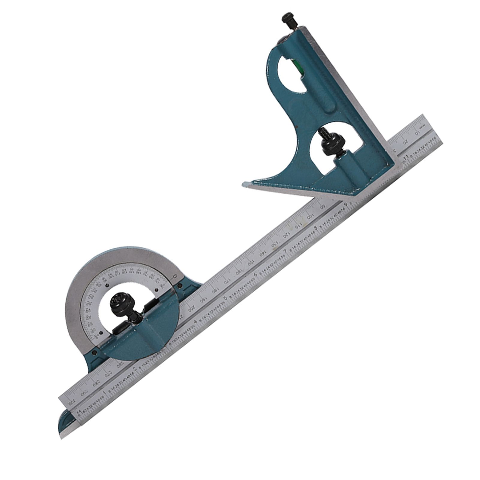 1x Stainless Steel Universal Bevel 180 Degree Angle Combination Square view 6