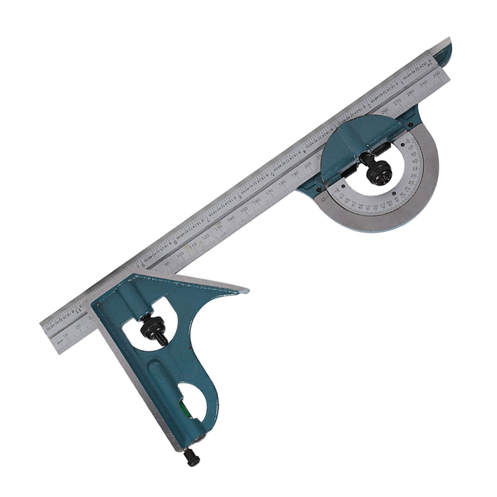 1x Stainless Steel Universal Bevel 180 Degree Angle Combination Square view 7