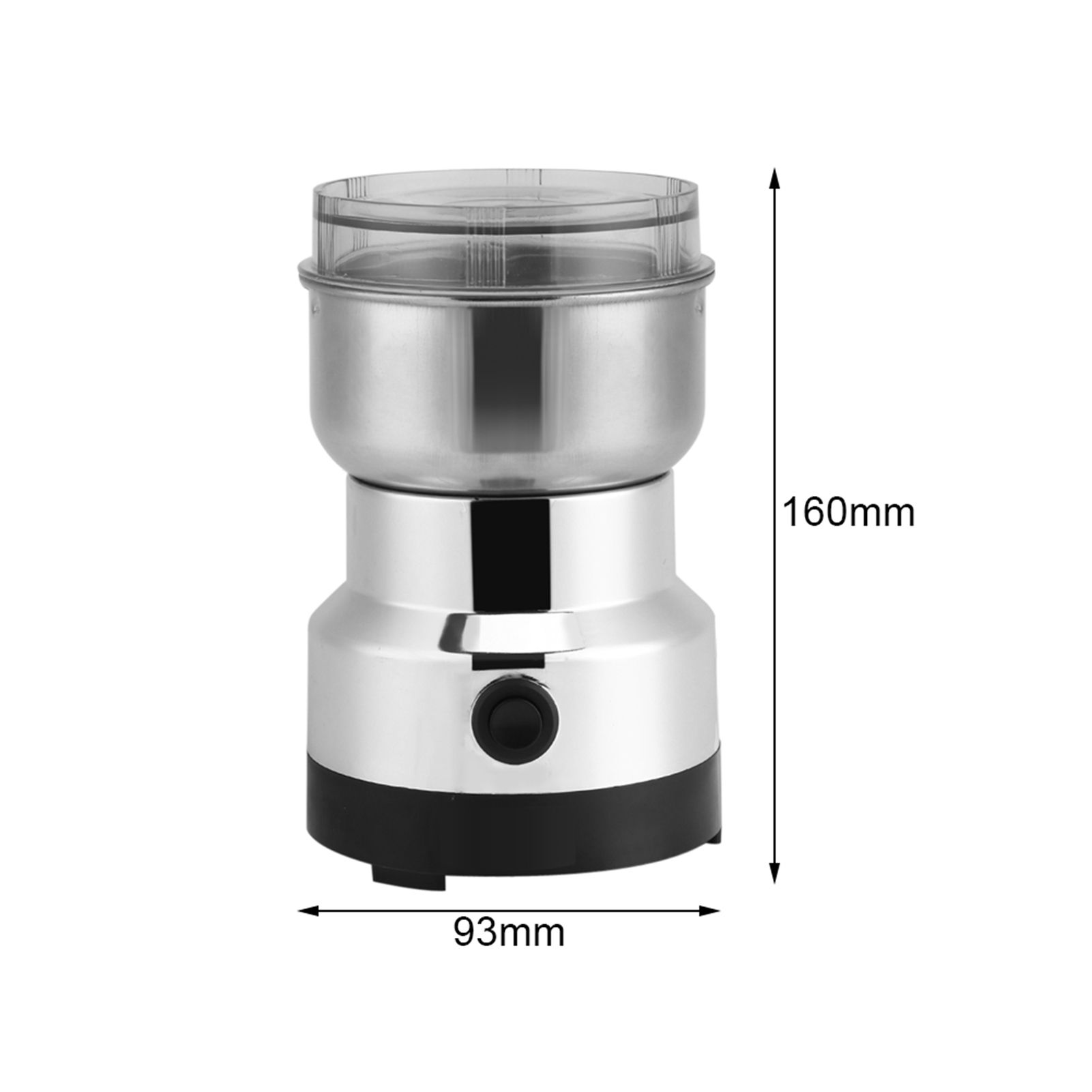 Electric Stainless Steel Grinding Coffee Bean Milling Machine Home Office