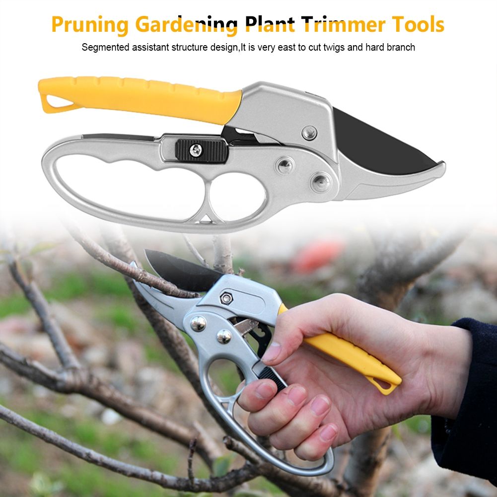 High Carbon Steel Pruning Shears Cutter Gardening Plant Scissor Branch Pruner view 2