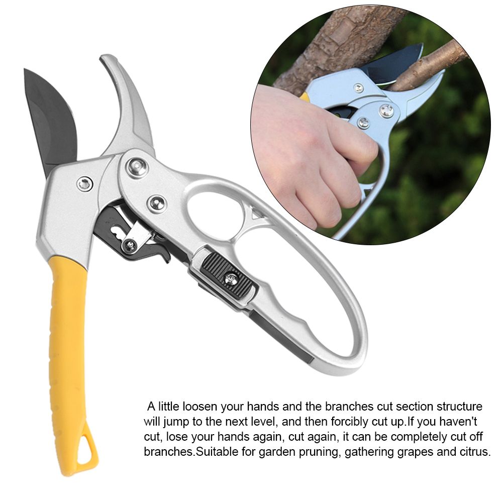 High Carbon Steel Pruning Shears Cutter Gardening Plant Scissor Branch Pruner view 3