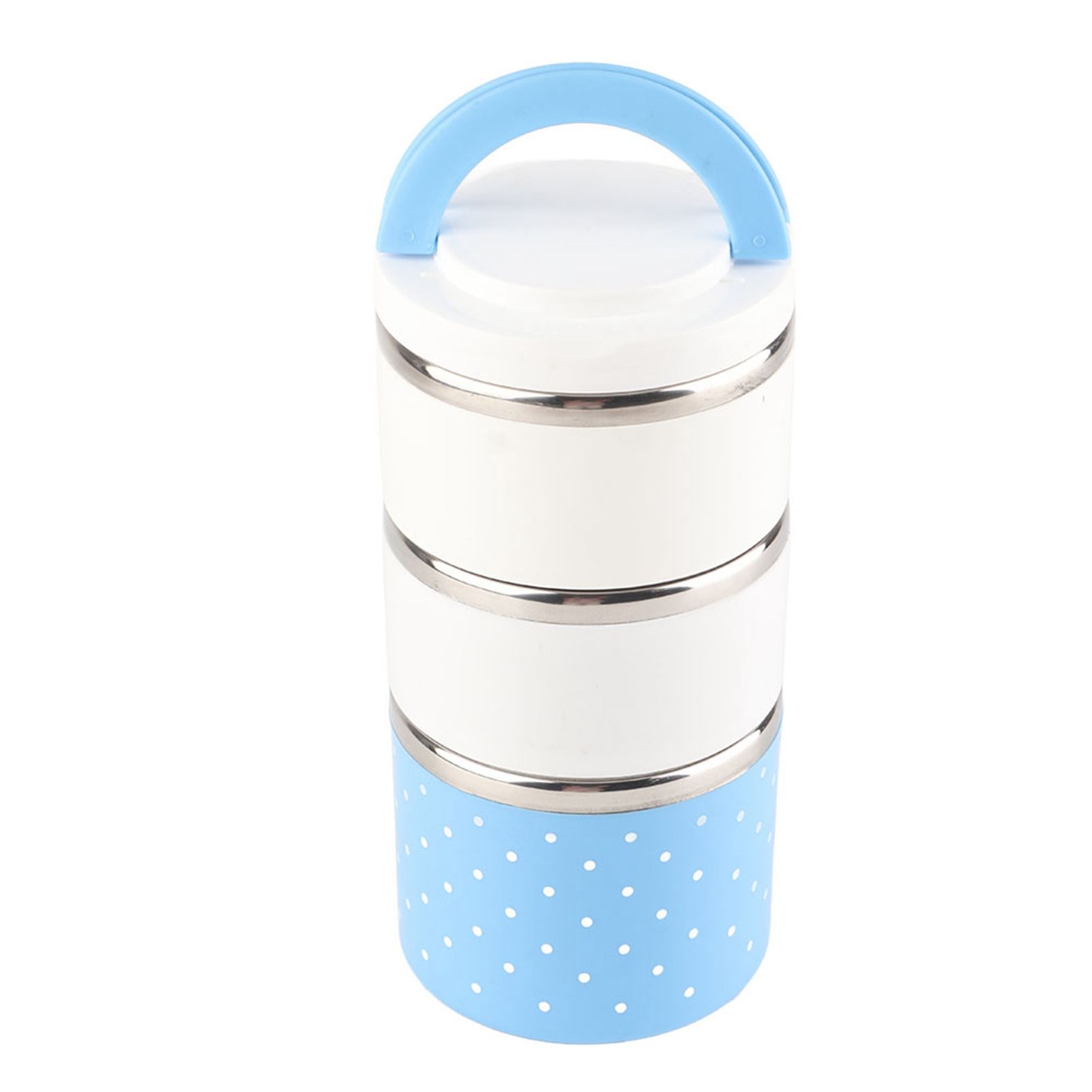 3 Layer Stainless Steel Insulation Thermo Thermal Lunch Box Food Container Hot view 5