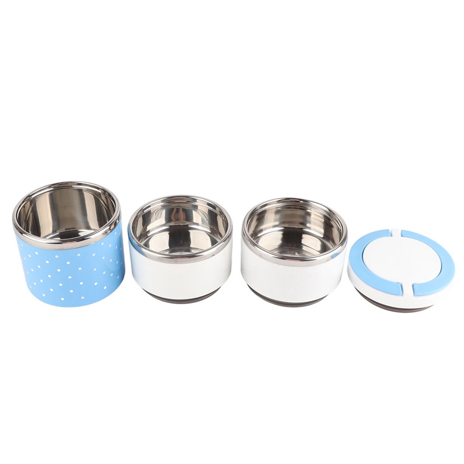 3 Layer Stainless Steel Insulation Thermo Thermal Lunch Box Food Container Hot view 6