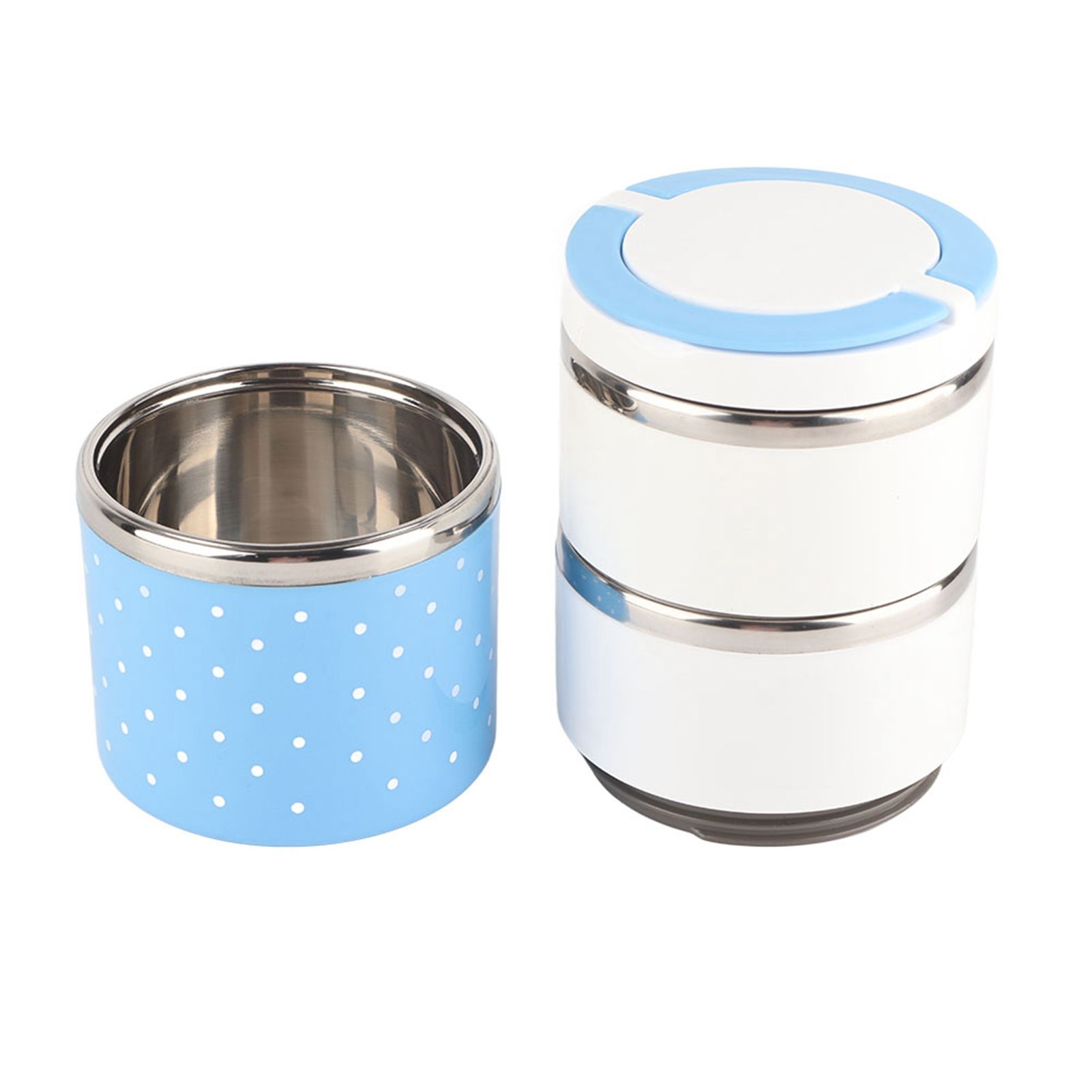 3 Layer Stainless Steel Insulation Thermo Thermal Lunch Box Food Container Hot view 8
