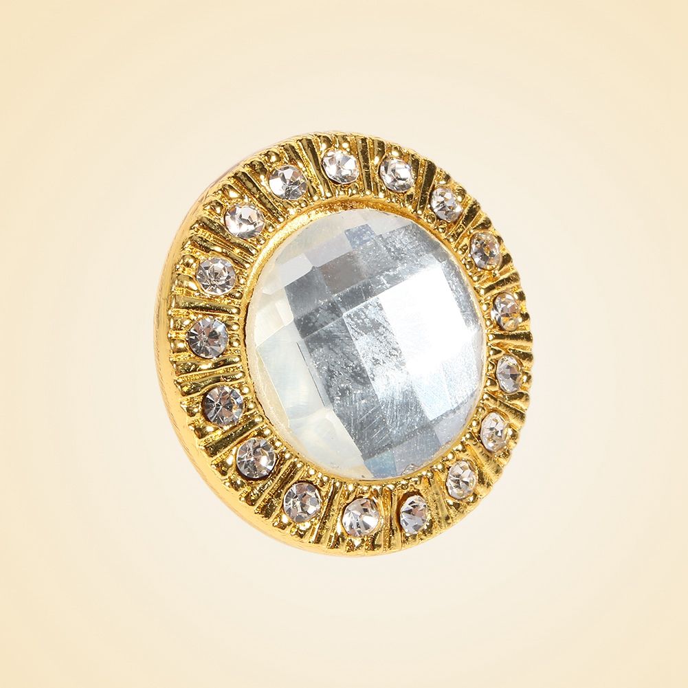 10pcs Clear Diamond Crystal Glass Wardrobe Knob Cupboard Drawer Door Pull Handle