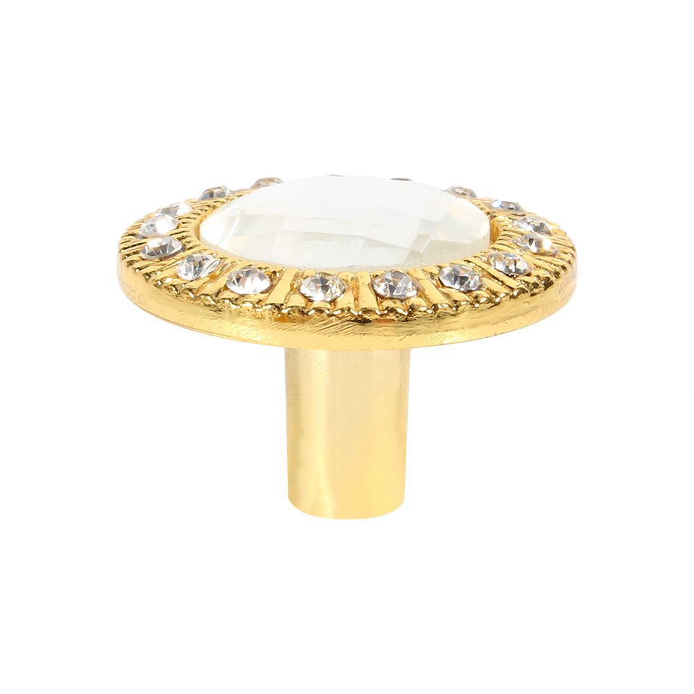 10pcs Clear Diamond Crystal Glass Wardrobe Knob Cupboard Drawer Door Pull Handle view 12