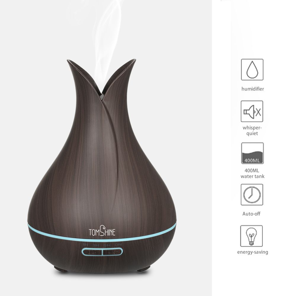 Tomshine Ultrasonic Aroma Essential Oil Diffuser 400ML Mist Air Humidifier view 2
