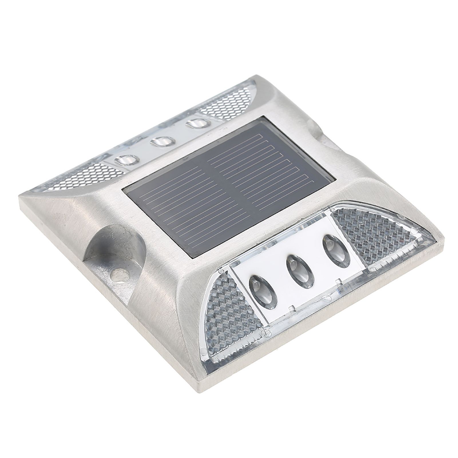 2W 6 LED Solar Powered Driveway Lamp Light Control Good Bearing Capacity IP68