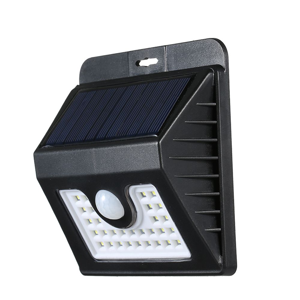 1 Pcs LED Solar Power PIR Motion Sensor Wall Light Outdoor Garden Lamp view 3