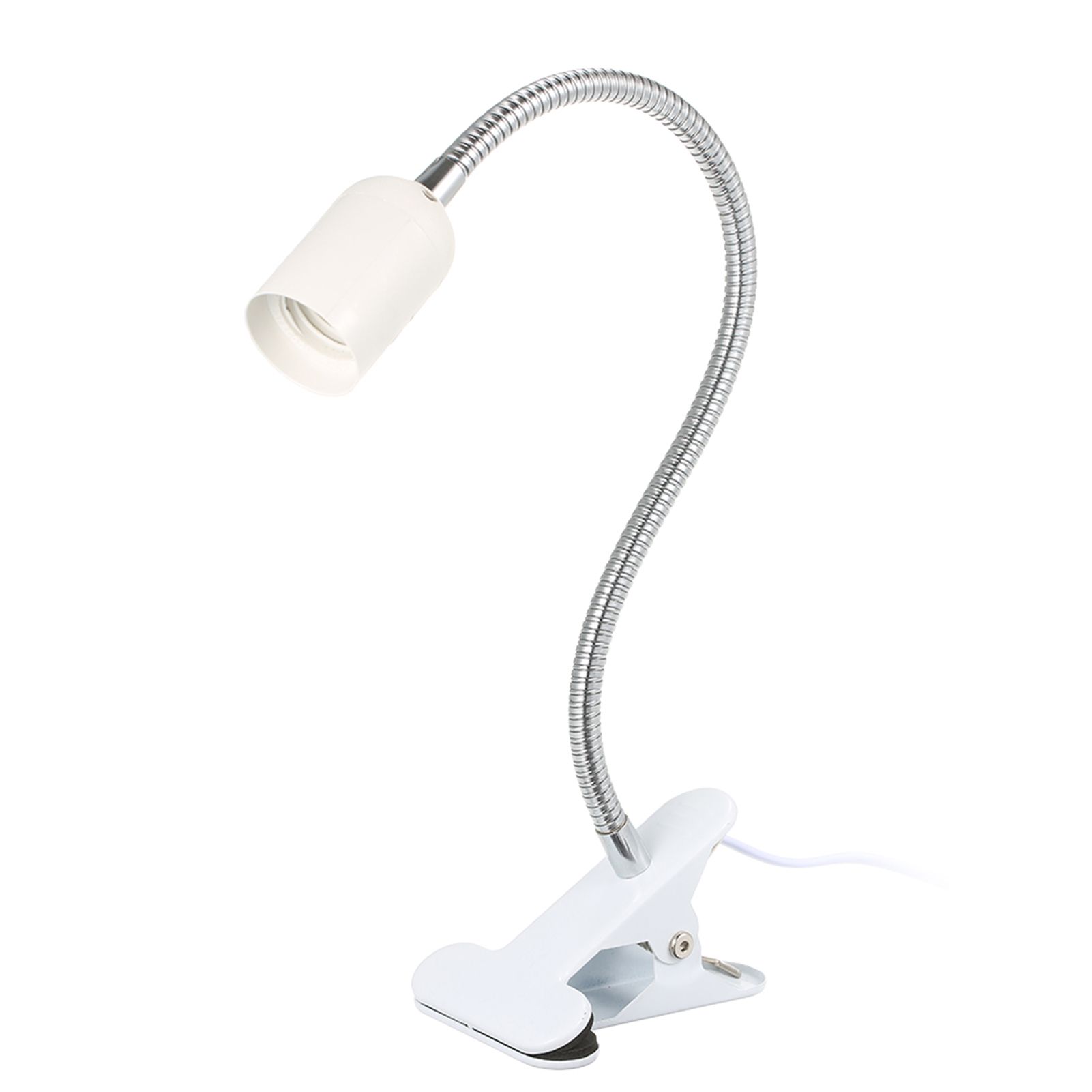 AC110-220V 50W E27 Bulb Base Socket Holder Desk Lamp (Bulb not Included) with view 3