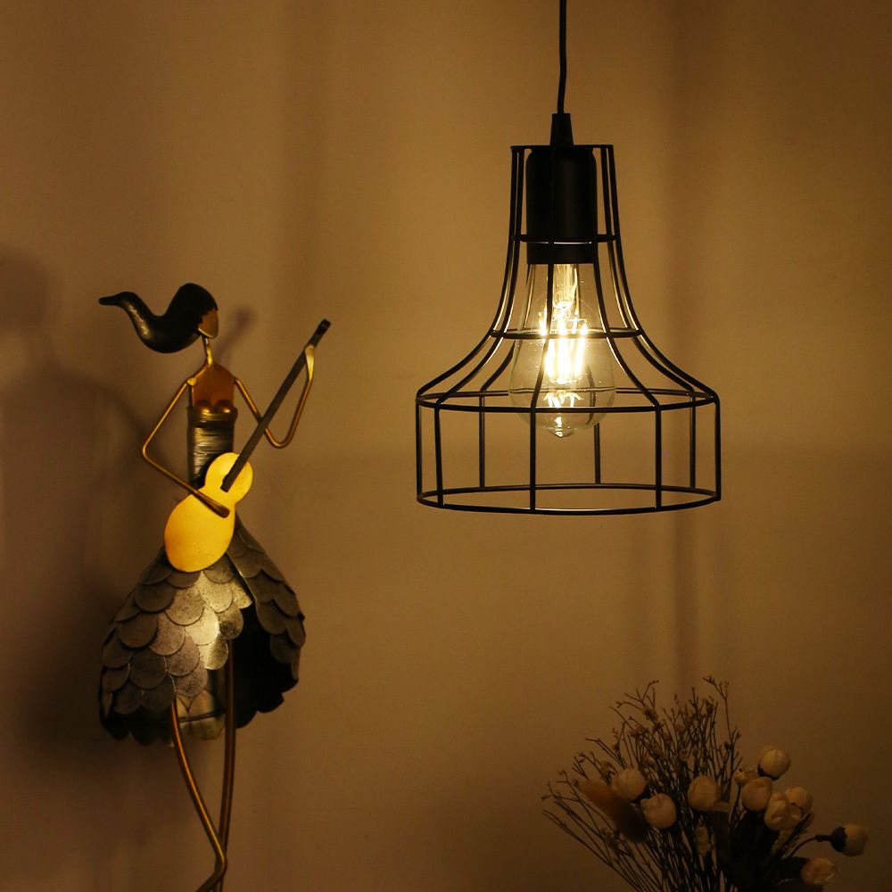 Solar Powered Energy Pendant Light Outdoor Lamp Sensitive Light Remote Control