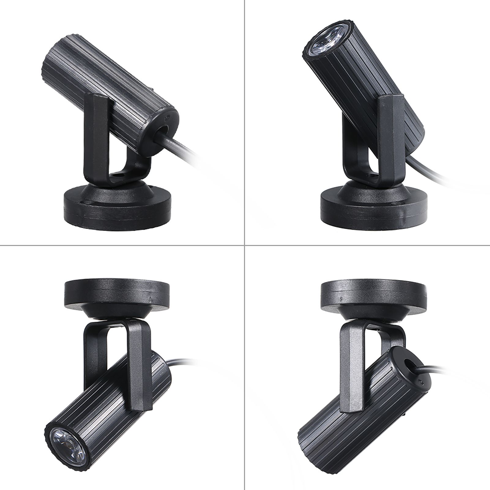 AC85-265V 1W LED Mini Spot Lamp Stage Lighting Fixture Portable for Home Party view 3