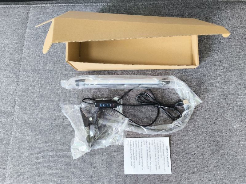 DC5V 10W 36 LED Clamp Clip Desk Lamp USB Powered Operated/ 3 Colors view 2