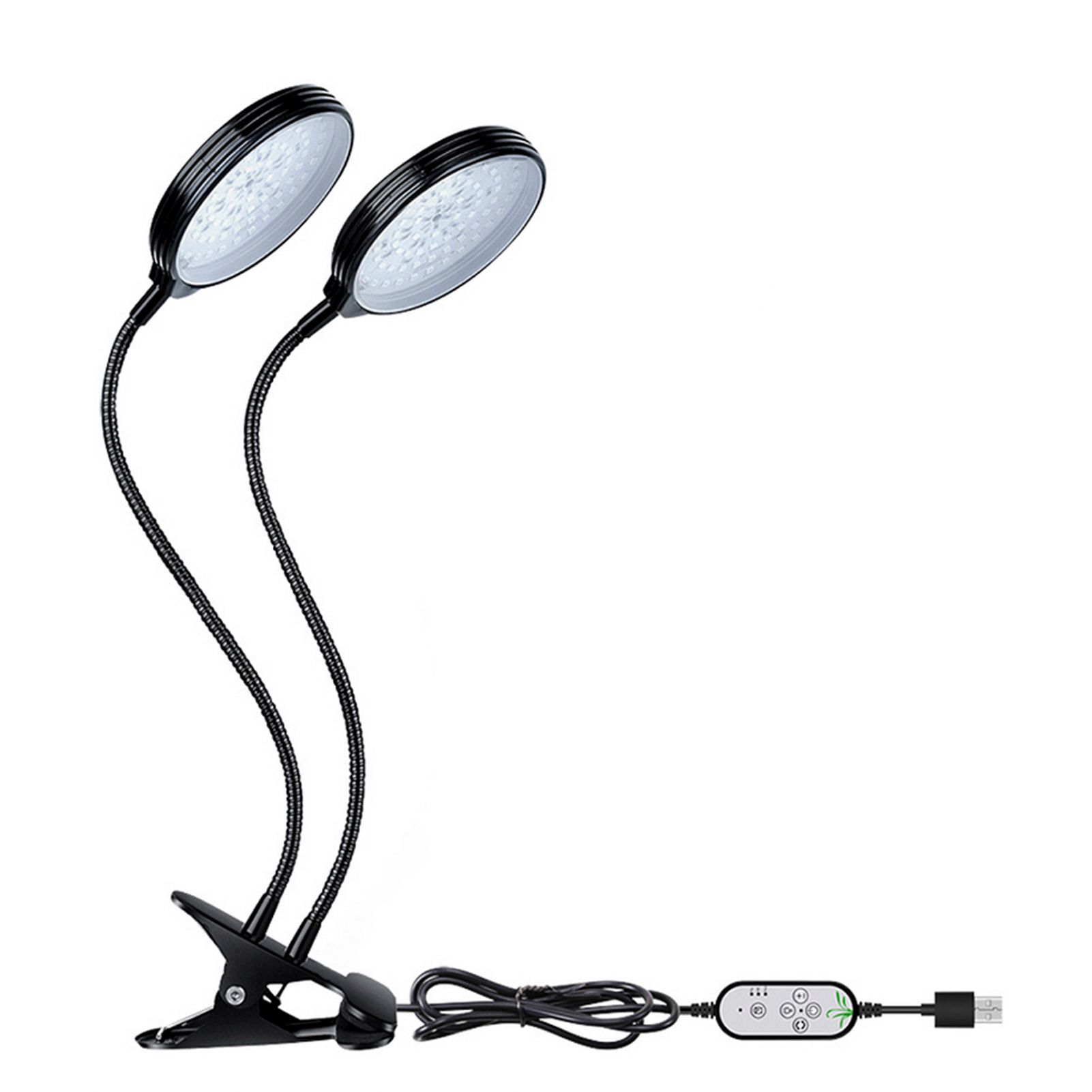 USB Plant Grow Light Red & Blue Spectrum Adjustable Desktop Clamp Growing Lamp view 2