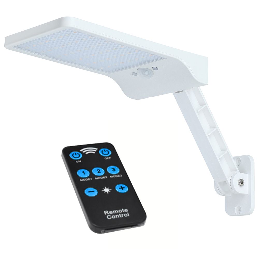 48L-ED Solar Light with Remote Control 3 Modes PIR Motion Sensor IP65 view 2