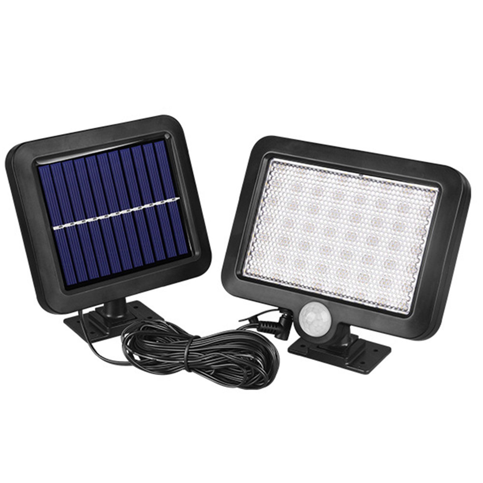 Separated Solar 56LED Induction Wall Lamp Separated Indoor and Outdoor Garage view 2