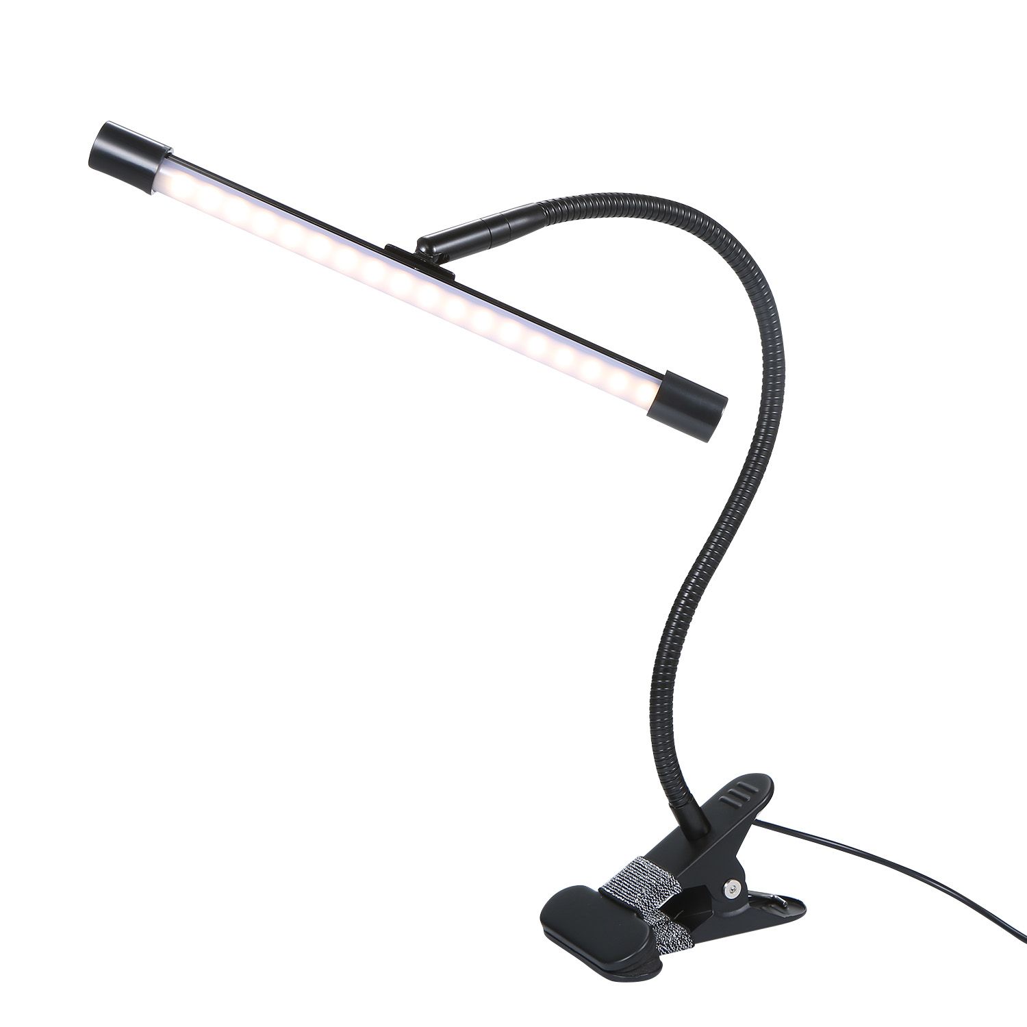 D C 5 V 7 W 36 LEDs Clamp Clip Desk Light Table Lamp USB Powered Operated 3 view 3