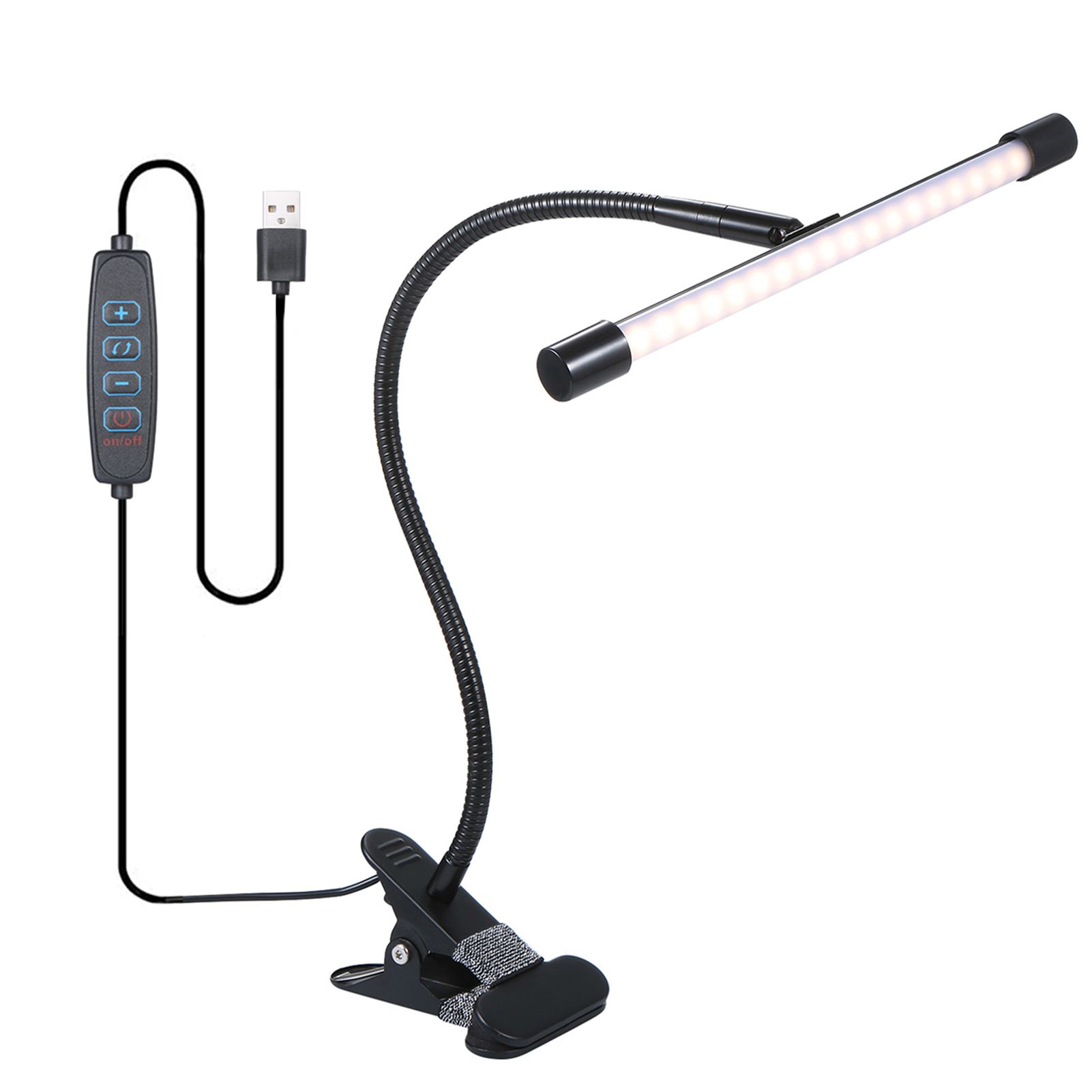D C 5 V 7 W 36 LEDs Clamp Clip Desk Light Table Lamp USB Powered Operated 3 view 4