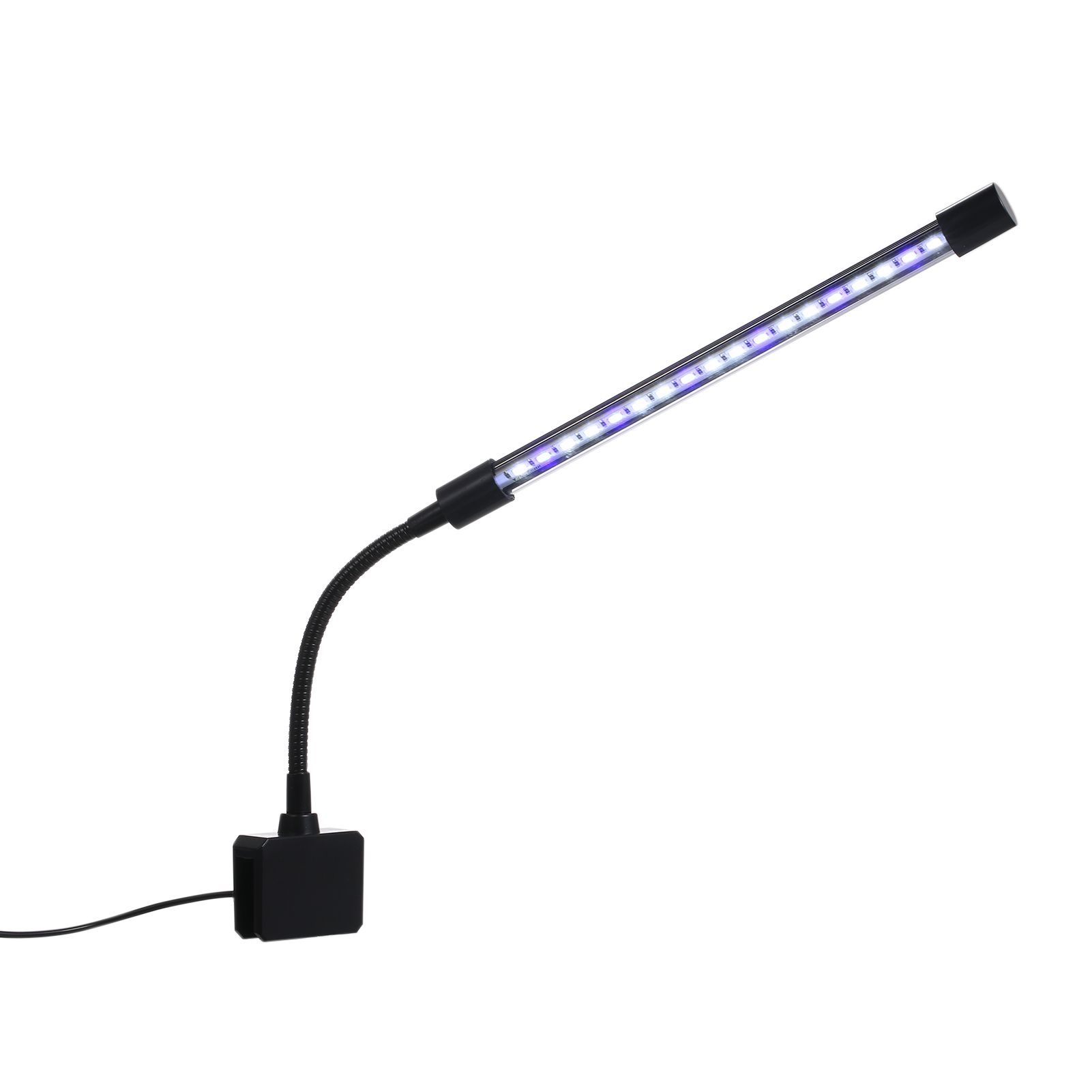 D C 5V 7W 20LED Aquarium Light Fish Jar Clamp Clip View Lamp USB Powered view 4