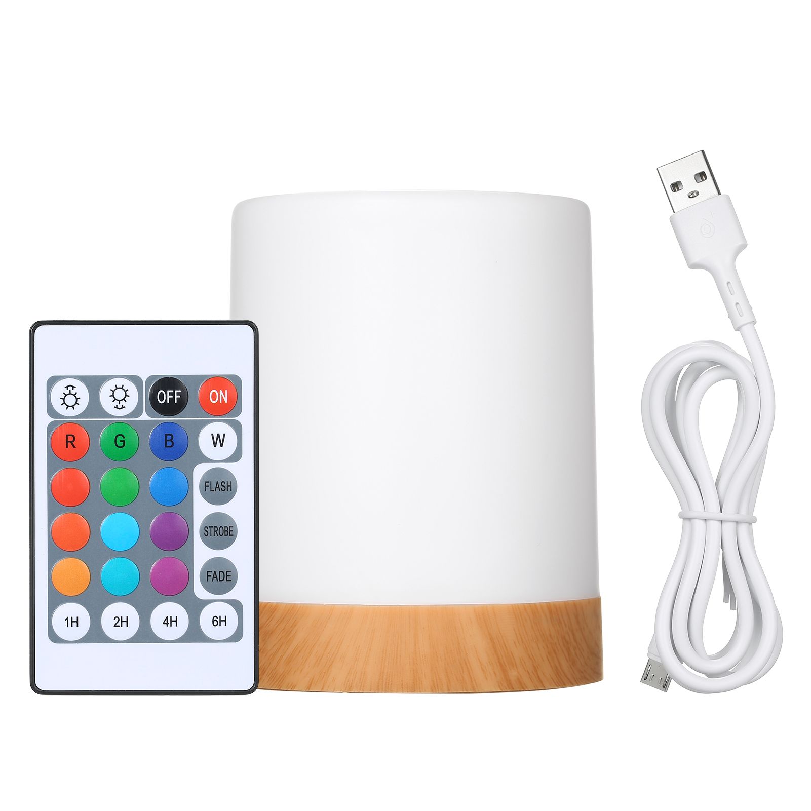 Touching Control Bedside Light with Remote 13 Colors & 3 Lighting Modes Timer view 3