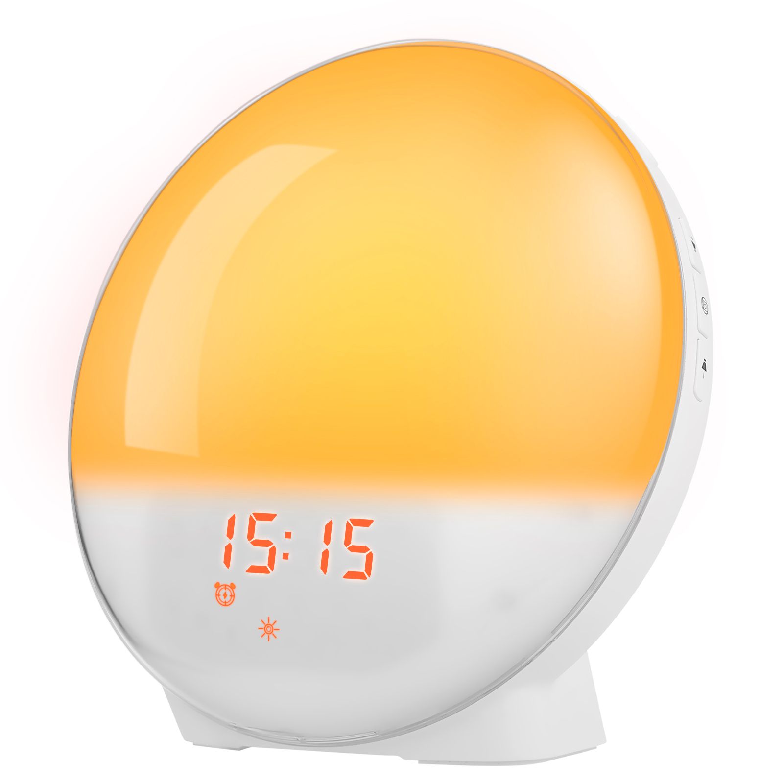 Wake Up Light Sunrise Alarm Clock 12 Colors Bedside Night Light with view 2