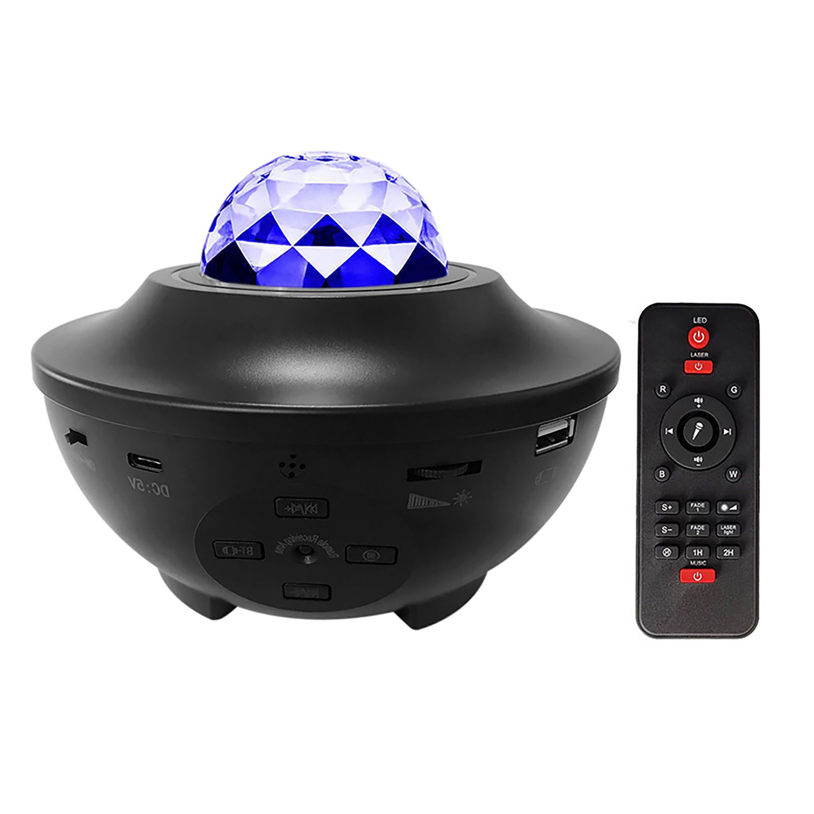 Starry Projector Light Led Night Lamp with Remote Control Romantic Starlit view 2