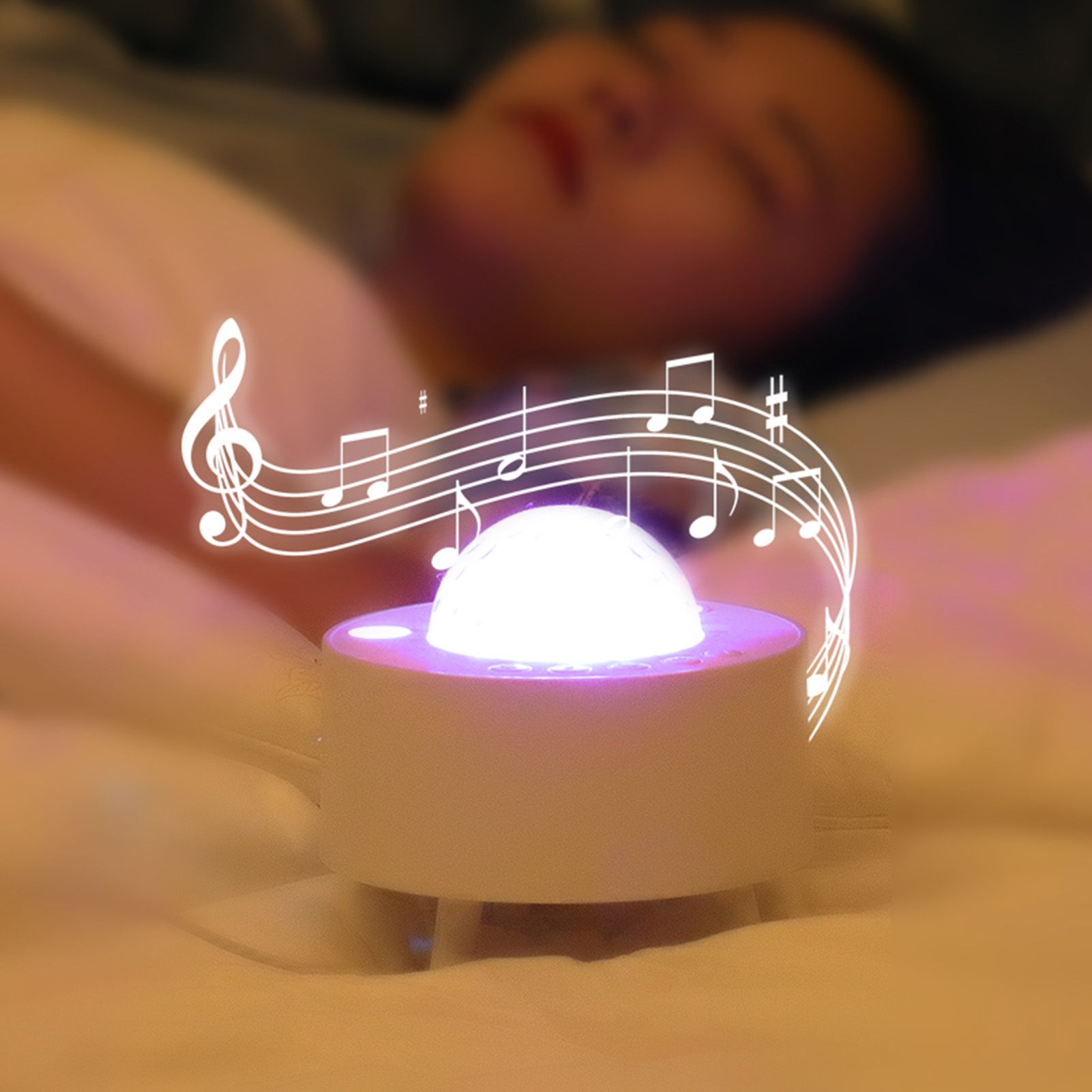 Universe Star Projection Lamp Bedroom Party Built-in Music Romantic-Atmosphere