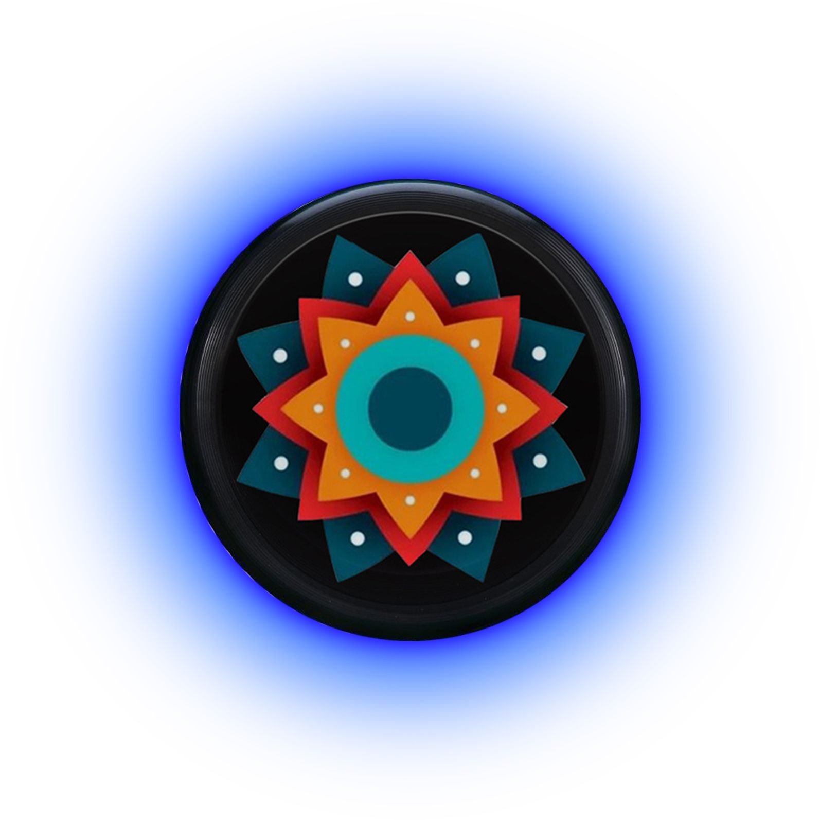 LED Light Up Adult Flying Disc with Light Strip Luminous Glow-in-the-Dark